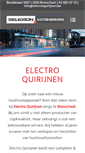 Mobile Screenshot of electroquirijnen.be